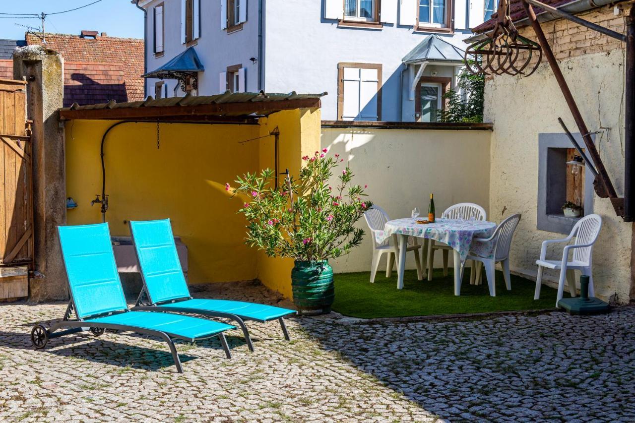 MA ROSE DES LUMIERES maison indépendante 6 personnes avec grande cour Griesheim-près-Molsheim Esterno foto