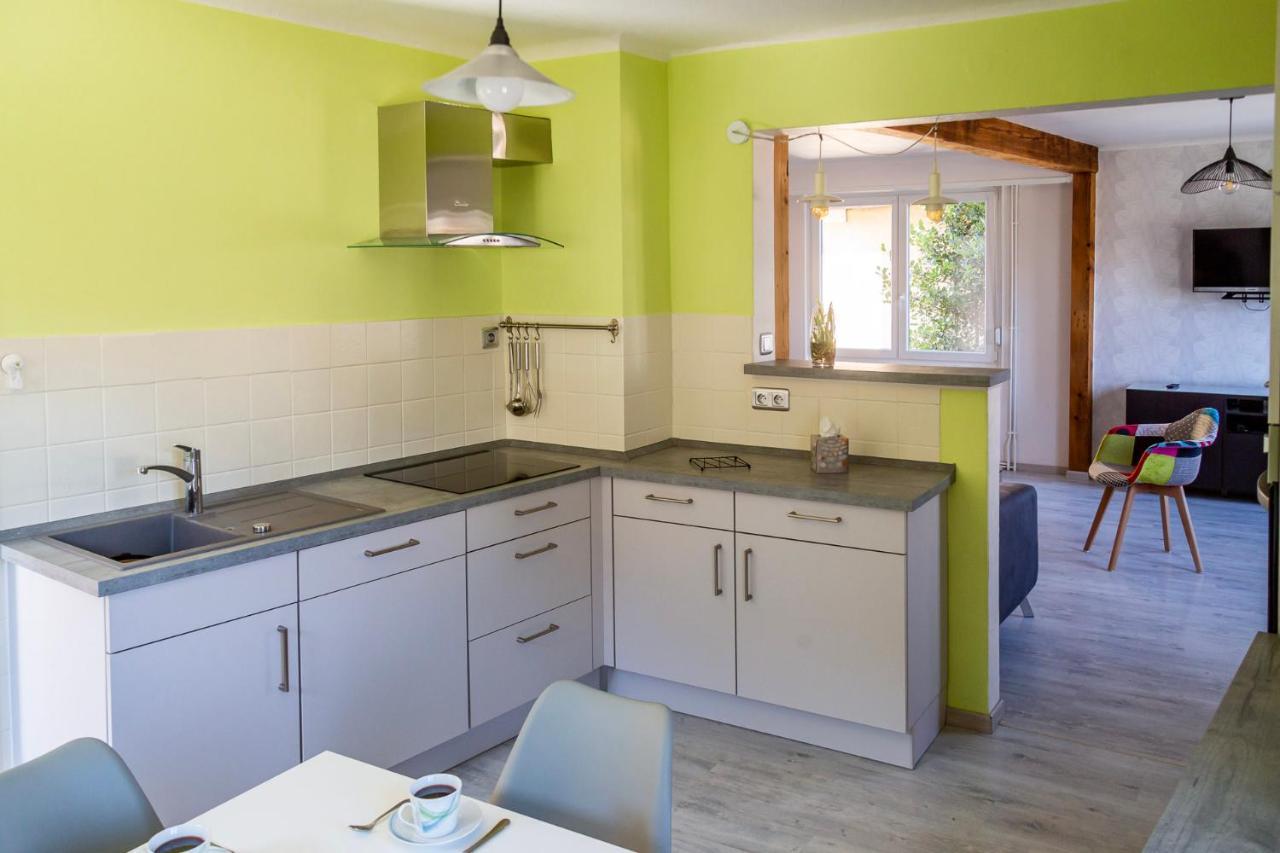 MA ROSE DES LUMIERES maison indépendante 6 personnes avec grande cour Griesheim-près-Molsheim Esterno foto